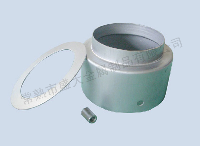 Refractory material protective shell